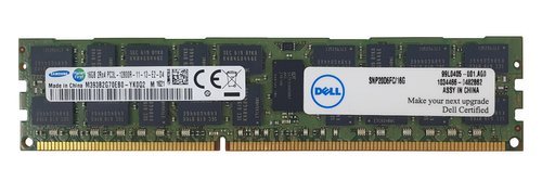 Memory RAM 1x 16GB Samsung ECC REGISTERED DDR3  1600MHz PC3-12800 RDIMM | M393B2G70EB0-YK0